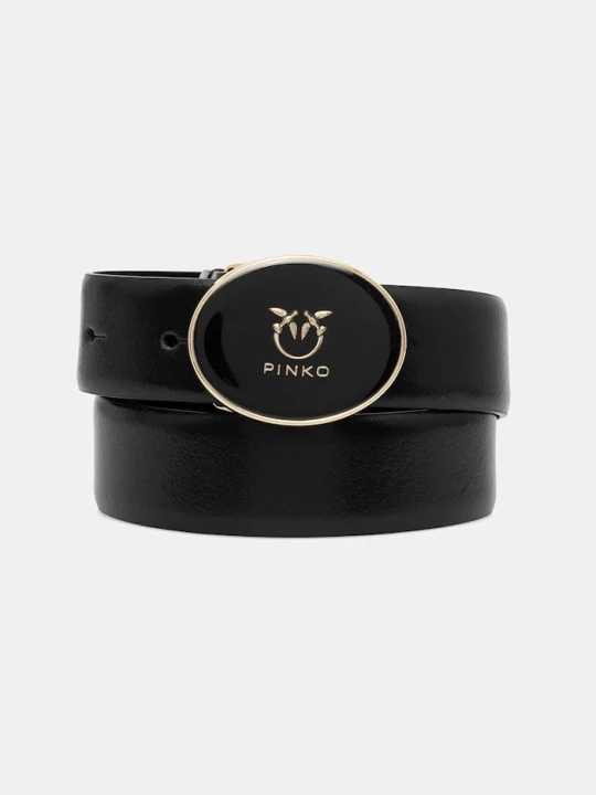 Obrázek produktu Pinko Kožený pásek černá