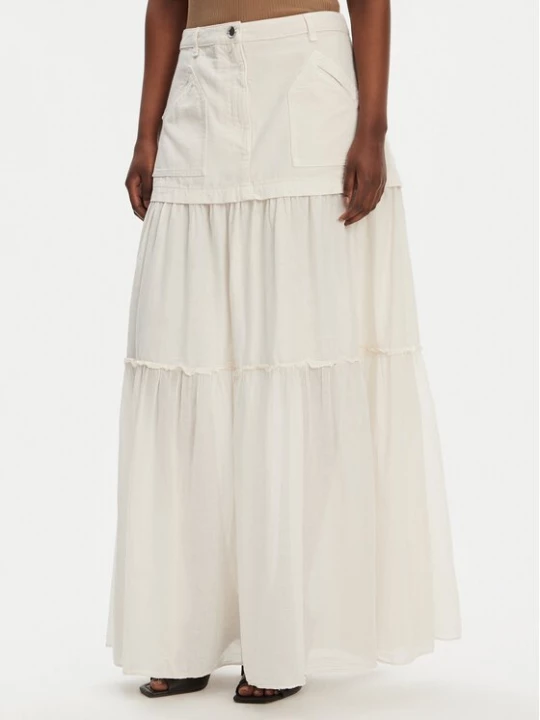 Obrázek produktu PINKO Maxi sukně Kenny 105252 A2MI Écru Regular Fit Krémová