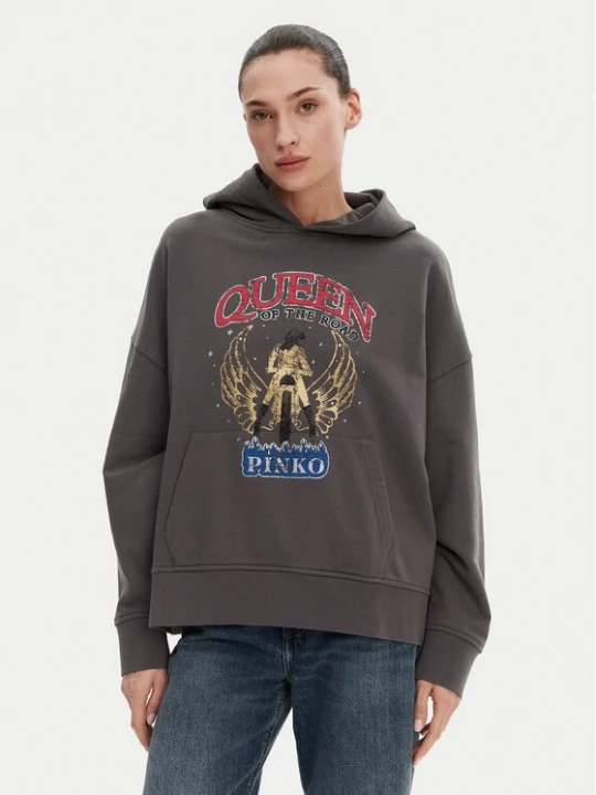 Obrázek produktu PINKO Mikina Makamba 104623 A2DB Šedá Regular Fit