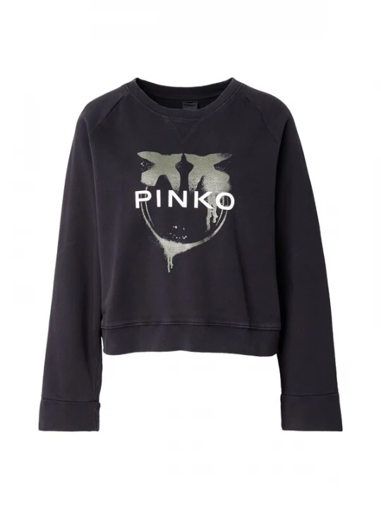 Obrázek produktu PINKO Mikina 'NEVES' marine modrá / stříbrná / bílá