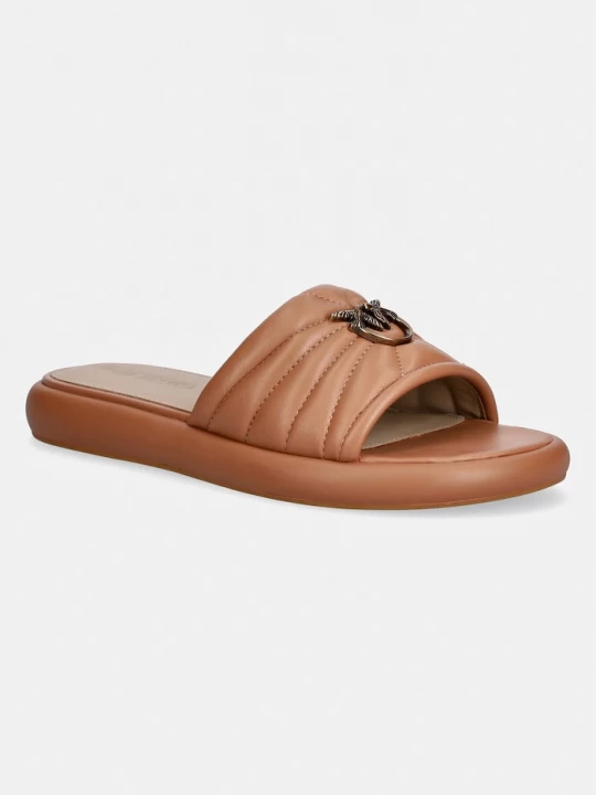 Obrázek produktu Pinko pantofle dámské kožené Fiona 03 hnědá