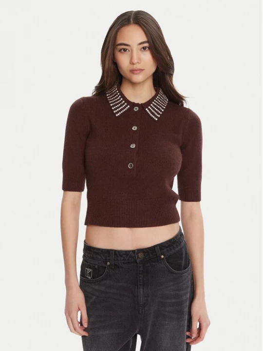Obrázek produktu PINKO Polokošile Emilia 105745 A2S4 Hnědá Regular Fit