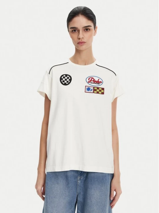 Obrázek produktu PINKO T-Shirt 105270 A2ME Bílá Regular Fit