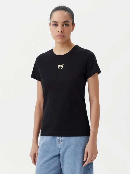 Obrázek produktu PINKO T-Shirt Bussolotto 100355 A2OD Černá Regular Fit