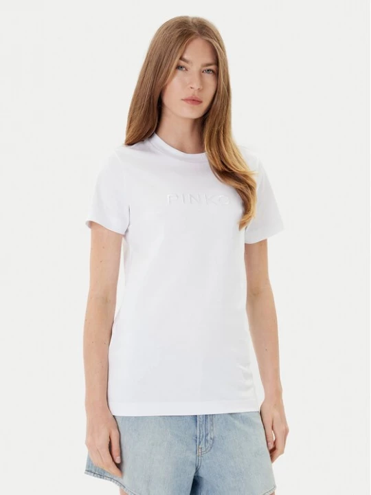 Obrázek produktu PINKO T-Shirt Start 101752 A2RD Bílá Regular Fit