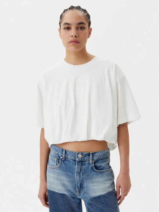 Obrázek produktu PINKO T-Shirt Torrone 104257 A2F8 Bílá Regular Fit
