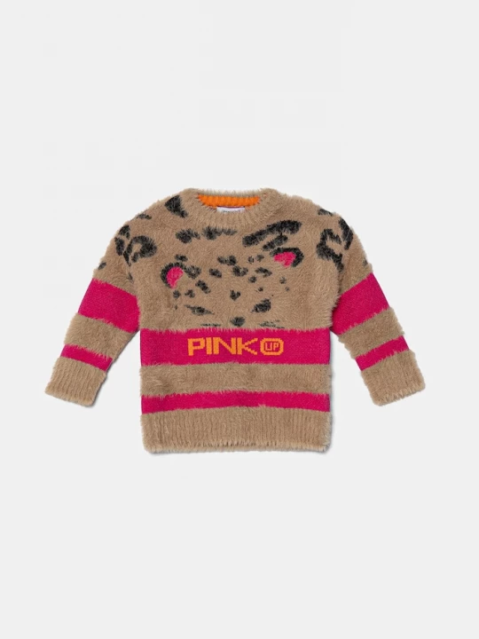 Obrázek produktu Pinko Up Dětský svetr Pinko Up béžová