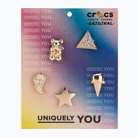 Obrázek produktu Placky Crocs Gold Icons gold icons 5 pack