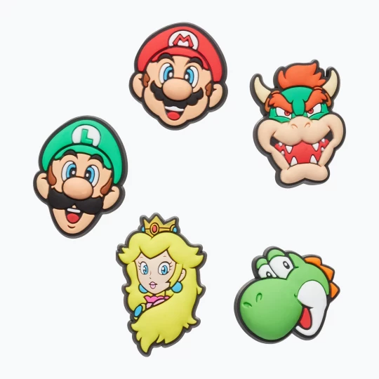 Obrázek produktu Placky Crocs Super Mario super mario 5 pack