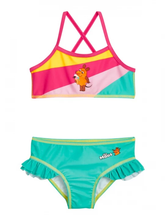 Obrázek produktu PLAYSHOES Bikiny  žlutá / zelená / pink / světle růžová