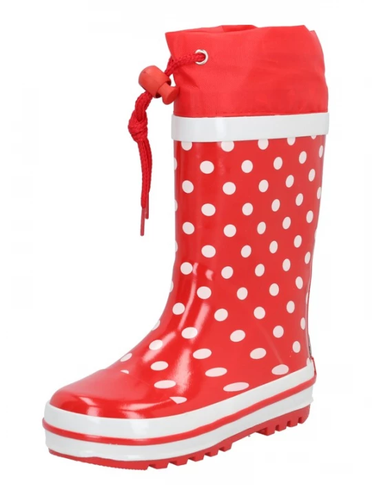 Obrázek produktu PLAYSHOES Gumové holínky  červená / bílá