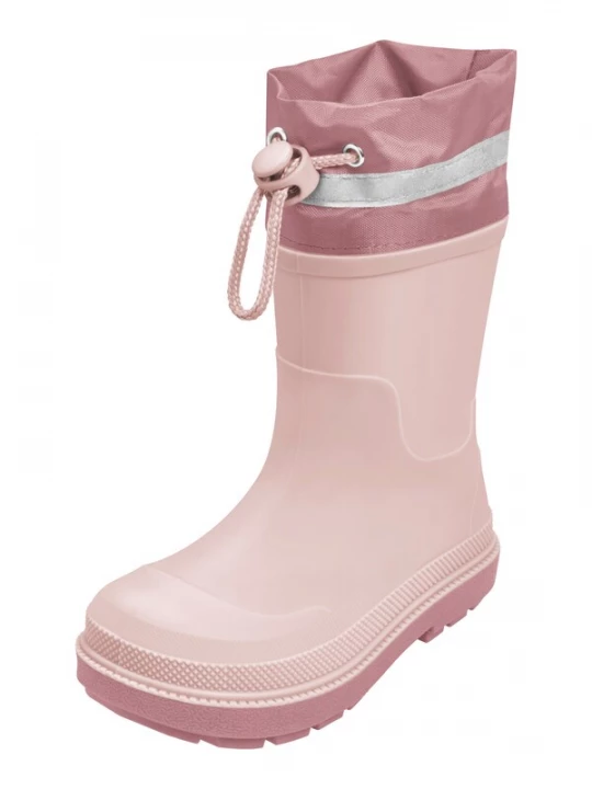 Obrázek produktu PLAYSHOES Gumové holínky  růžová / růže / stříbrná