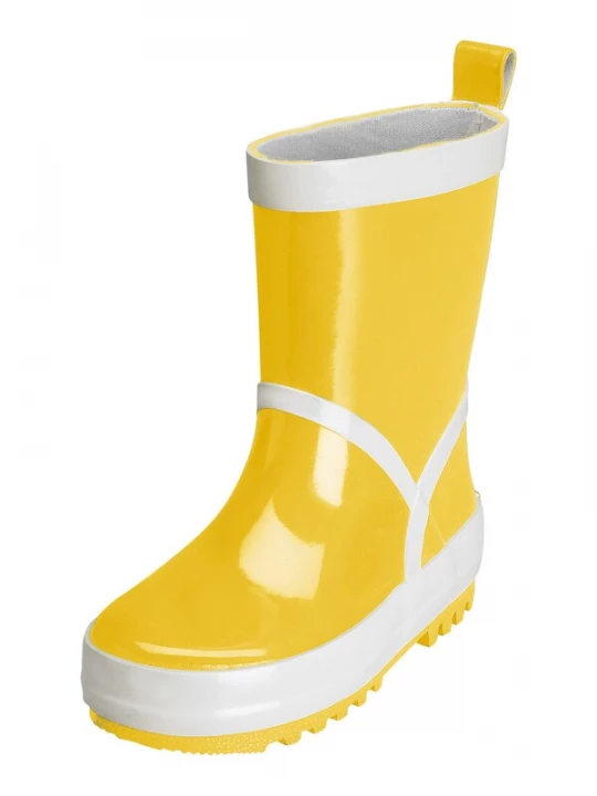 Obrázek produktu PLAYSHOES Gumové holínky  žlutá / bílá