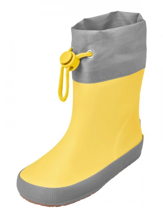 Obrázek produktu PLAYSHOES Gumové holínky žlutá / tmavě šedá