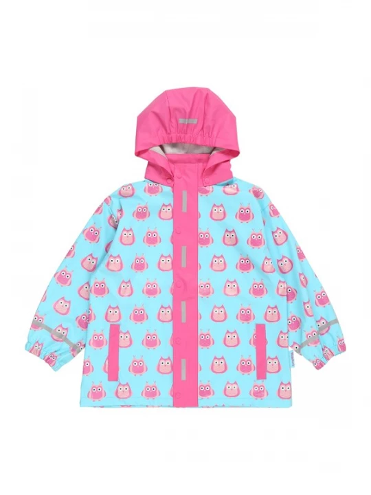 Obrázek produktu PLAYSHOES Kabát 'Eulen'  modrá / pink