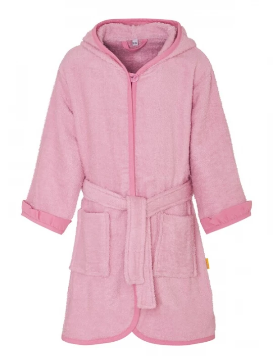 Obrázek produktu PLAYSHOES Koupací plášť 'Einhorn' žlutý melír / růžová