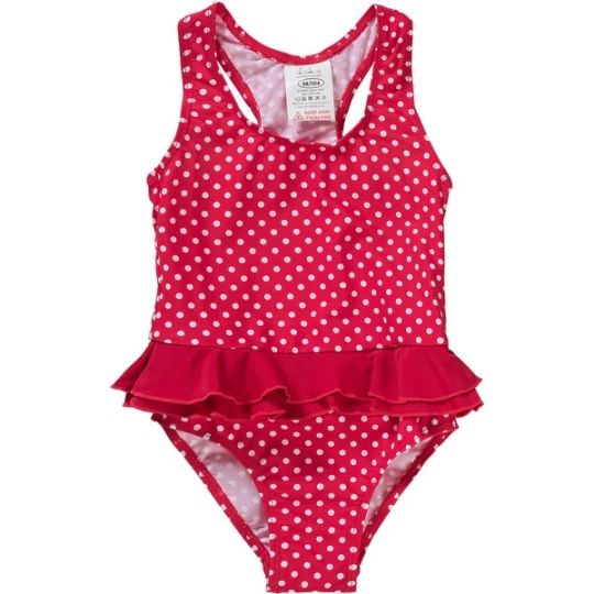 Obrázek produktu PLAYSHOES Plavky 'PUNKTE'  červená / bílá