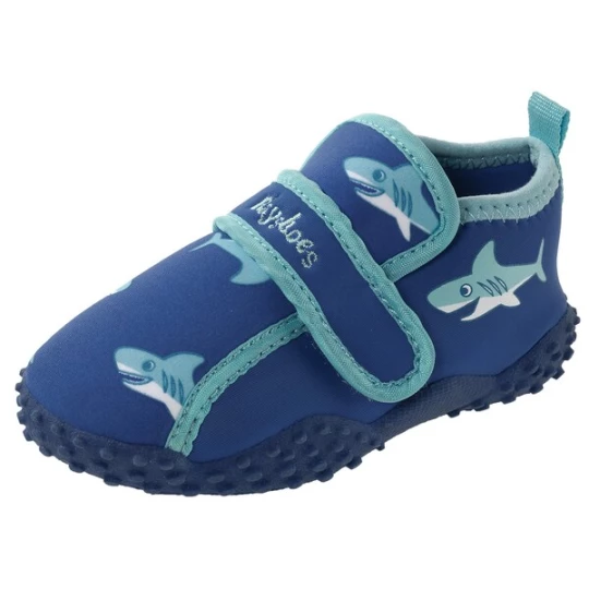 Obrázek produktu PLAYSHOES Polobotky 'HAI'  modrá / aqua modrá / bílá