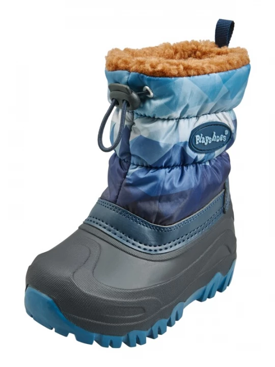 Obrázek produktu PLAYSHOES Sněhule 'Berge'  modrá / světlemodrá / tmavě modrá