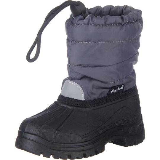 Obrázek produktu PLAYSHOES Sněhule šedá / černá