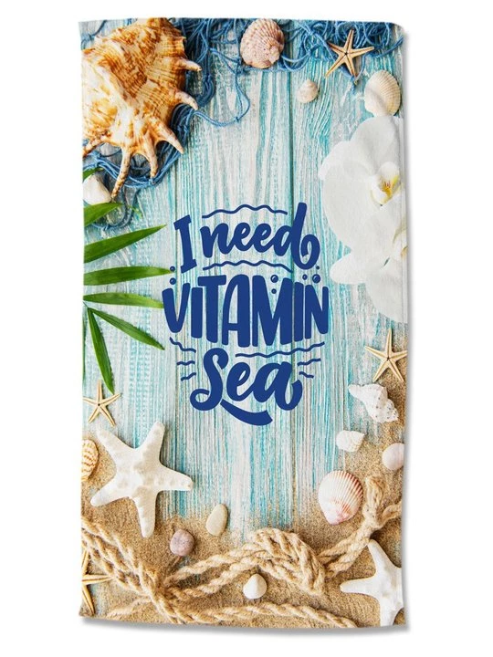 Obrázek produktu Plážová osuška Good Morning modrá