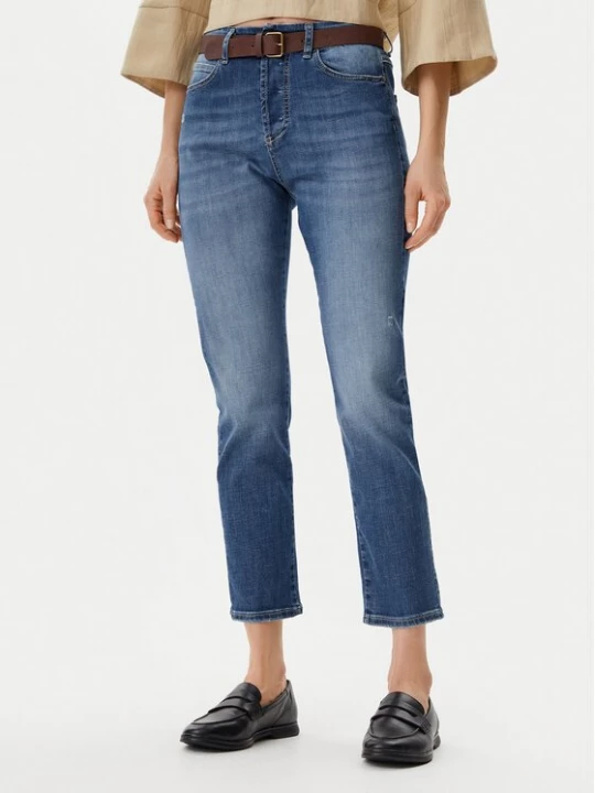Obrázek produktu Please Jeansy P2TDBQ2W5L Modrá Straight Leg