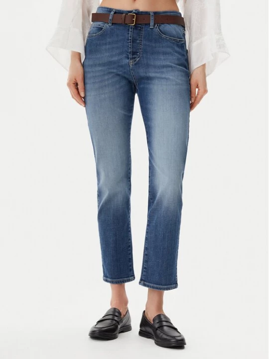 Obrázek produktu Please Jeansy P2TDBQ2W8R Modrá Regular Fit