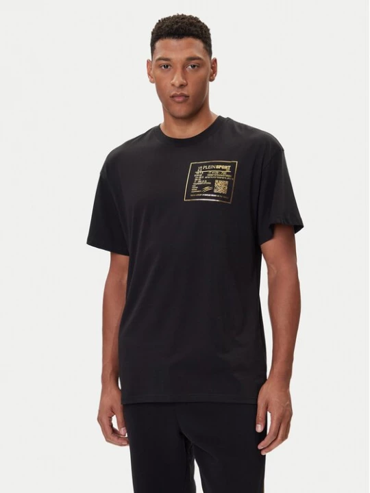 Obrázek produktu Plein Sport T-Shirt FAEC MTK8362 STE001N Černá Loose Fit