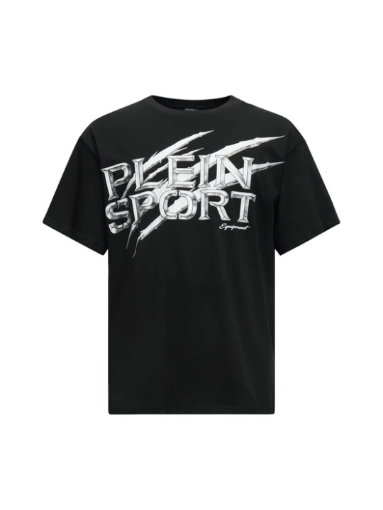 Obrázek produktu Plein Sport Tričko světle šedá / černá / bílá