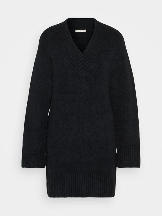 Obrázek produktu Pletené šaty Abercrombie & Fitch černá
