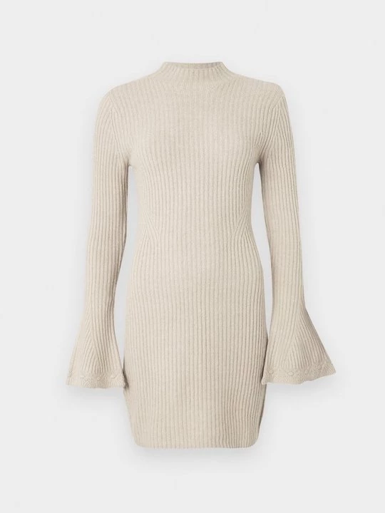 Obrázek produktu Pletené šaty Abercrombie & Fitch hnědá