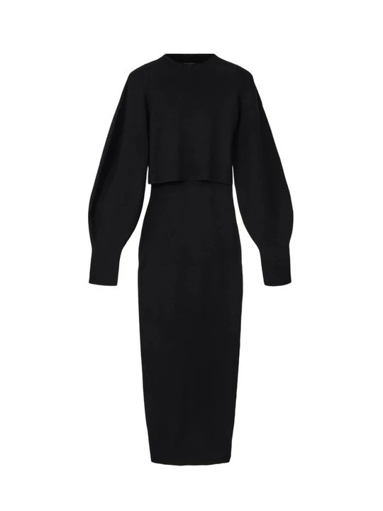 Obrázek produktu Pletené šaty AllSaints černá