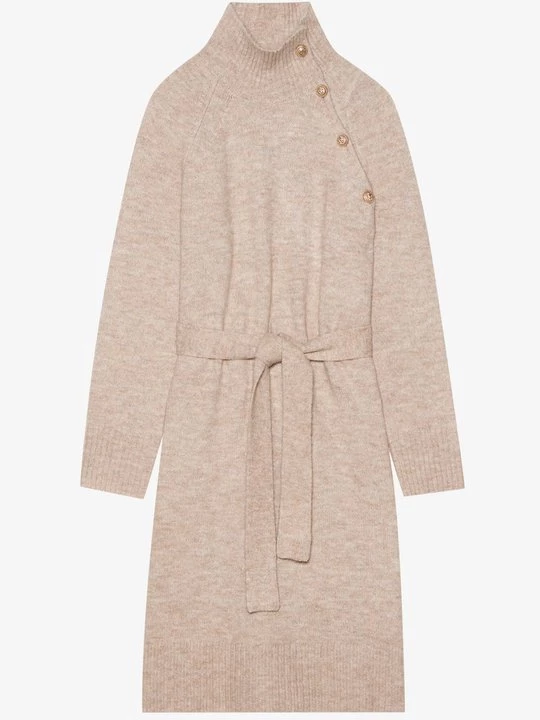 Obrázek produktu Pletené šaty Anna Field By Zalando melírovaná béžová