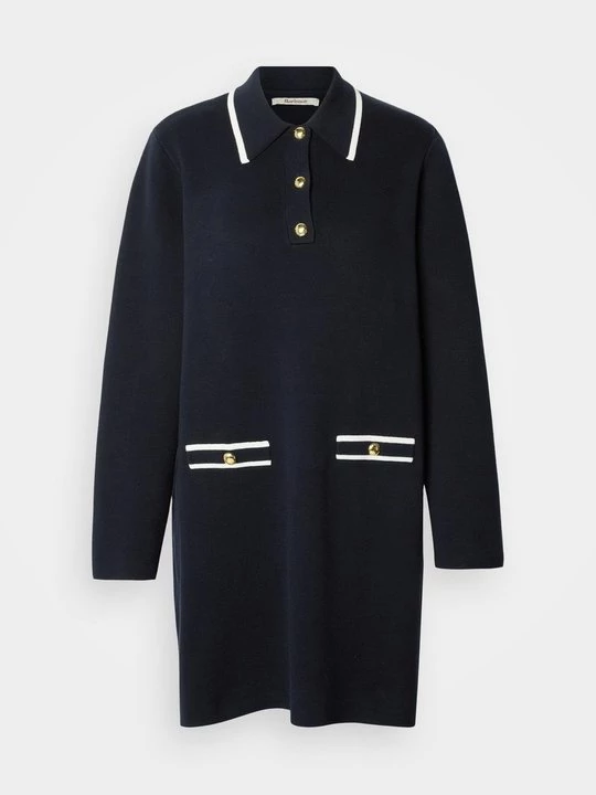 Obrázek produktu Pletené šaty Barbour tmavě modrá