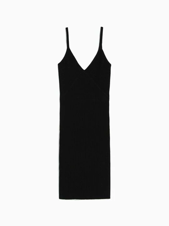 Obrázek produktu Pletené šaty Bershka černá