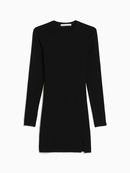 Obrázek produktu Pletené šaty Bershka černá