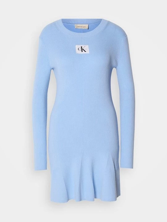 Obrázek produktu Pletené šaty Calvin Klein Jeans modrá