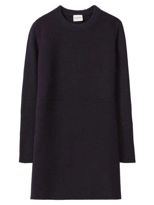 Obrázek produktu Pletené šaty CLAUDIE PIERLOT tmavě modrá