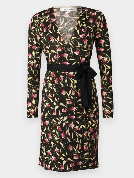 Obrázek produktu Pletené šaty Diane Von Furstenberg černá