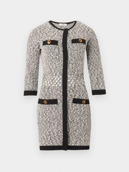 Obrázek produktu Pletené šaty Elisabetta Franchi černá