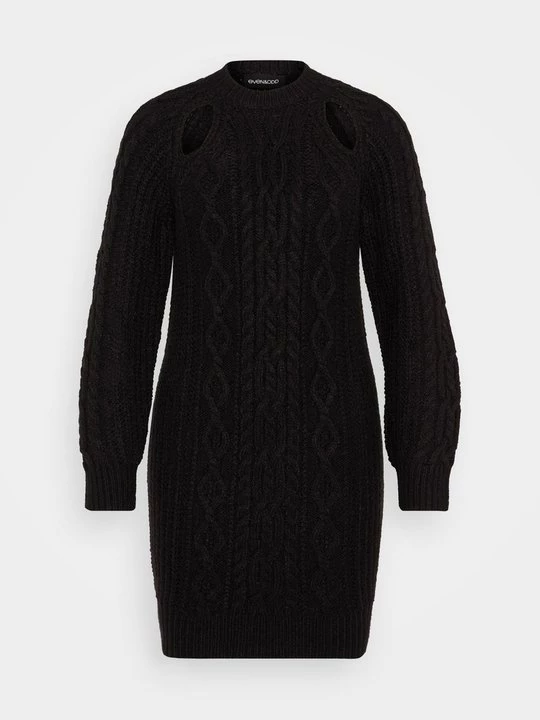 Obrázek produktu Pletené šaty Even&Odd By Zalando černá