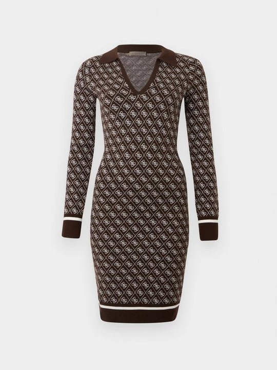 Obrázek produktu Pletené šaty Guess hnědá