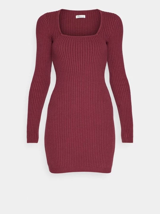 Obrázek produktu Pletené šaty Hollister Co. bordeaux