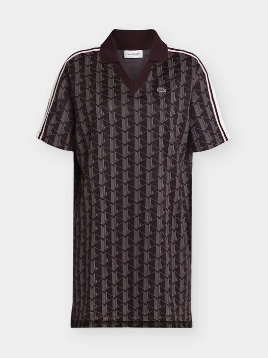 Obrázek produktu Pletené šaty Lacoste bordó