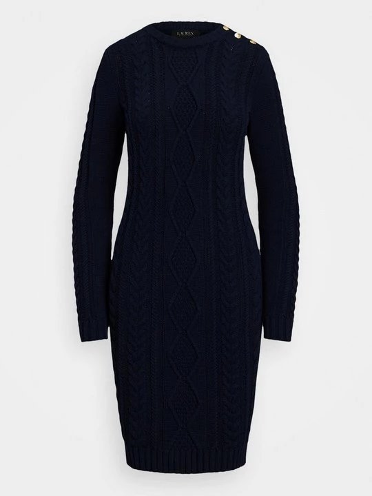 Obrázek produktu Pletené šaty Lauren Ralph Lauren tmavě modrá