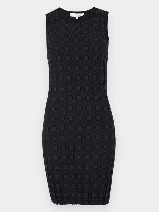 Obrázek produktu Pletené šaty Maison Kitsuné tmavě modrá