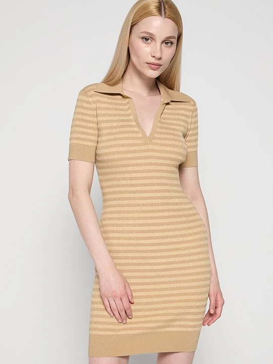 Obrázek produktu Pletené šaty Michael Kors písková