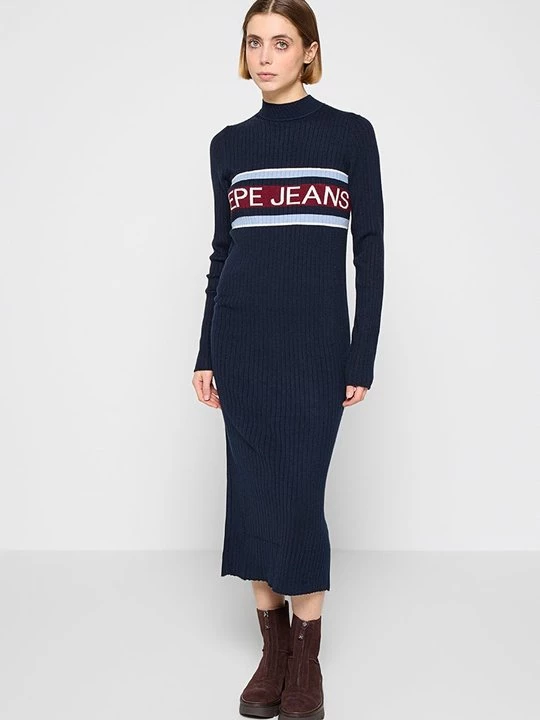 Obrázek produktu Pletené šaty Pepe Jeans tmavě modrá