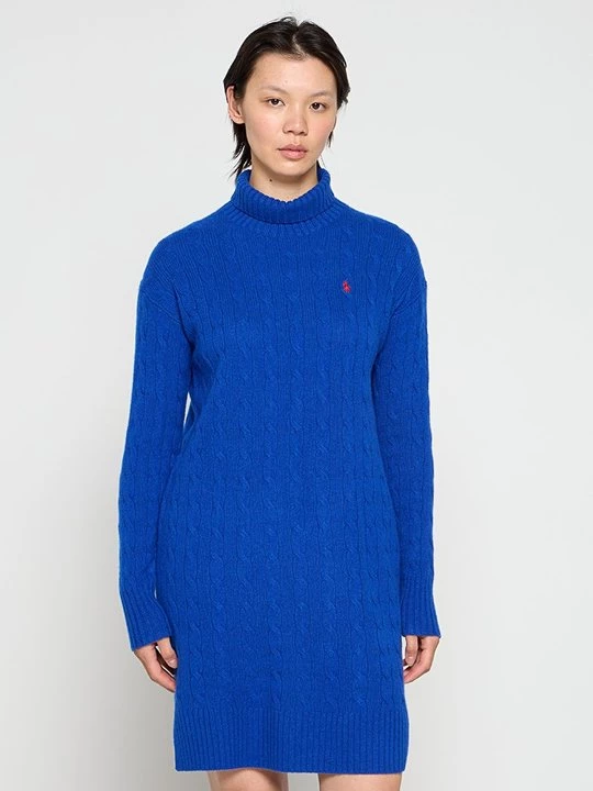 Obrázek produktu Pletené šaty Polo Ralph Lauren královská modrá
