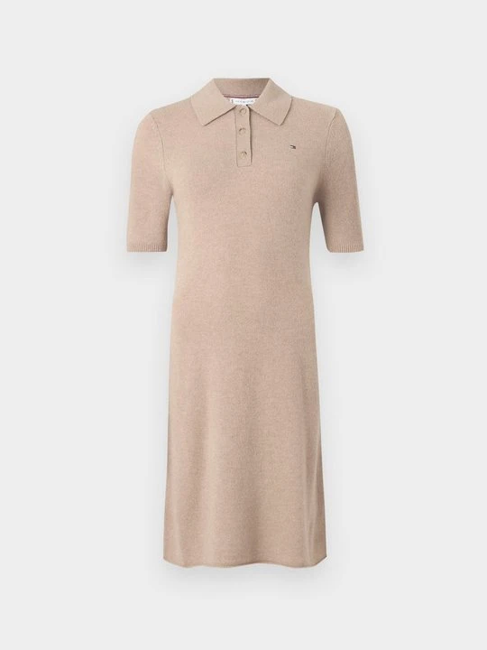 Obrázek produktu Pletené šaty Tommy Hilfiger béžová
